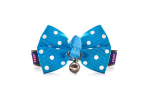 Chic Polka Dot Bow Tie Collar for Stylish Cats